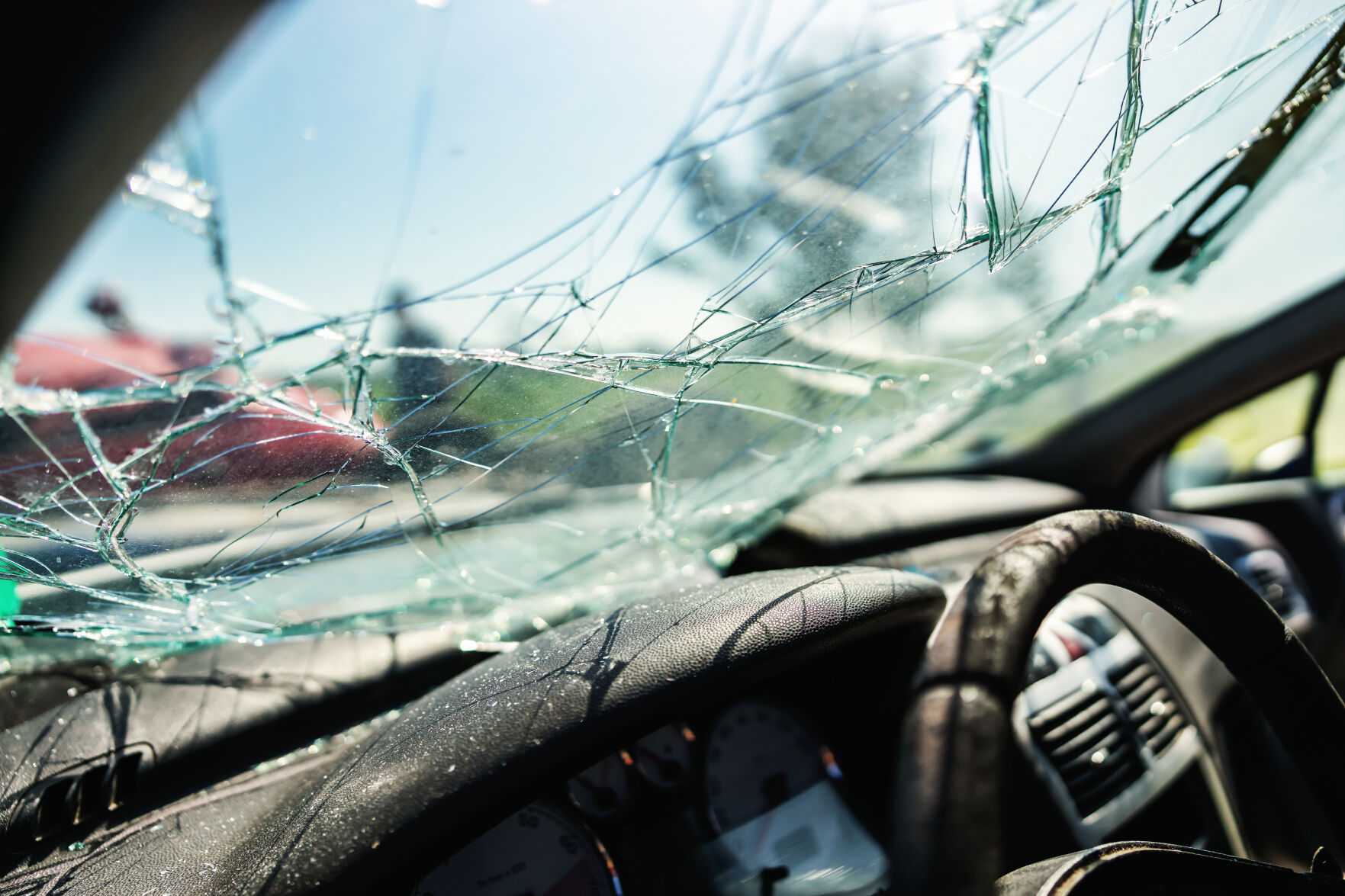 vehicle crash stock